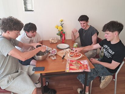 Pečenie tortilových pízz