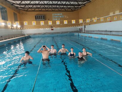 Voľnočasová aktivita - plávanie
