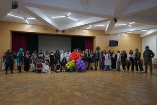 Halloweenska diskotéka v maskách - 1