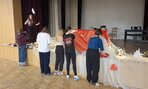 Výzdoba spoločenskej miestnosti na Valentínsku diskotéku