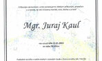 Parte Mgr. Juraj Kaul