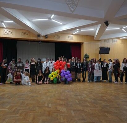 Halloweenska diskotéka v maskách 2024