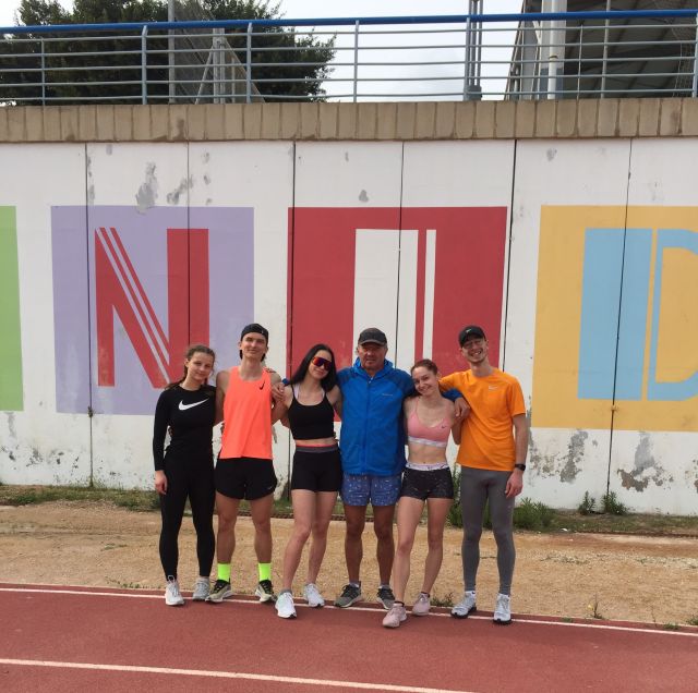 Atletické sústredenie v španielsku